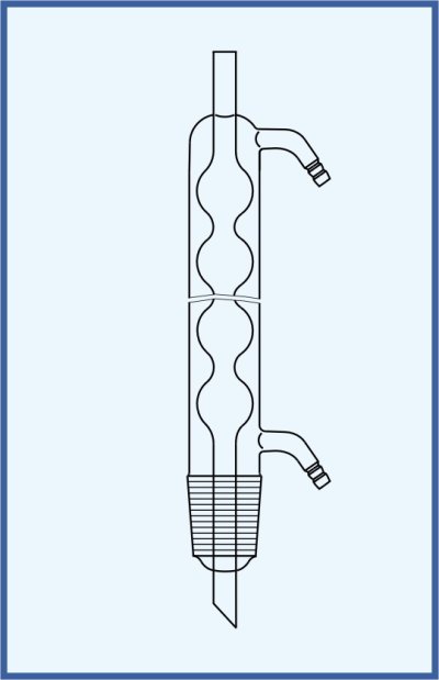 Kühler - Extractor - Allihn-Kühler für Extraktoren, NS Kern