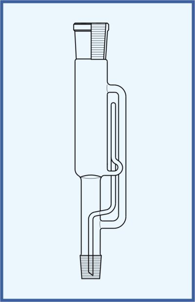 Kühler - Extractor - extractoraufsatz nach Soxhlet