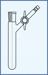 Stickstoff-Vorlagen - Schlenk-Rohre mit geradem Hahn, mit PTFE-Küken